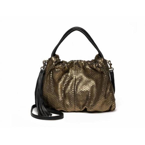 LAGGO Bags New Laggo Juliet Leather Satchelcrossbody Bag In Gold